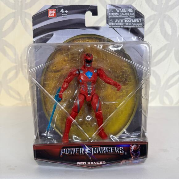 Power Rangers Mighty Morphin Movie Red Ranger 5" Action Figure New 2016 - Picture 4 of 5